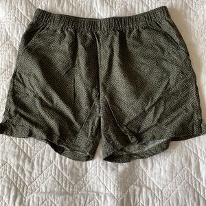 Women’s pattern linen short